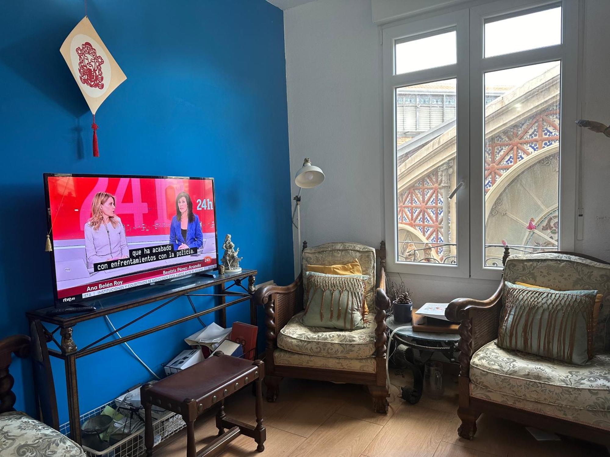 Mirador 1 Del Mercado Central - Habitacion Con Bano Privado En El Centro De La Ciudad Vella Βαλένθια Εξωτερικό φωτογραφία
