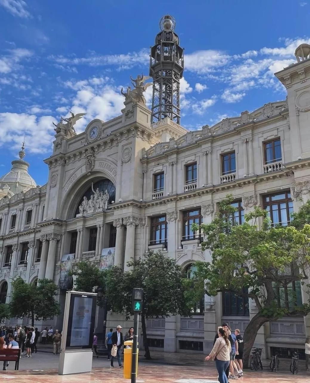 Mirador 1 Del Mercado Central - Habitacion Con Bano Privado En El Centro De La Ciudad Vella Βαλένθια Εξωτερικό φωτογραφία